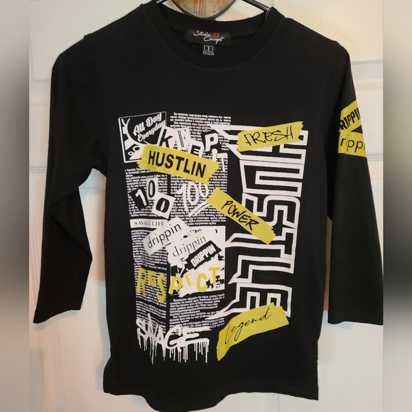 (493) Studio 23 Concept Long Sleeve T-Shirt,  Size: Small Color: Black - Picture 1 of 7